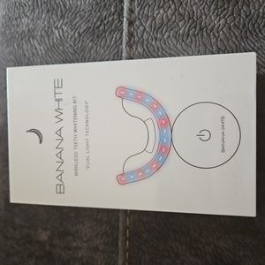 Banana white wireless teeth whitening kit
